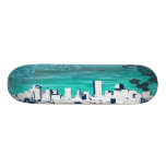 silhouette #2 custom skateboard