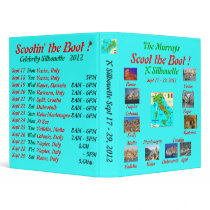 Silhouette 3 ring binder memory book