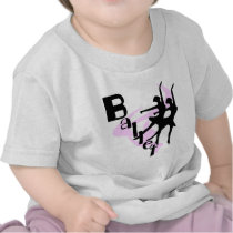 Silhouette Ballet T-shirts and Gifts