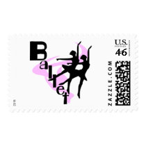Silhouette Ballet T-shirts and Gifts Postage