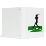 Silhouette Baseball Swing binders