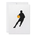 Silhouette Dribble Custom Invites