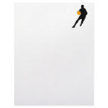 Silhouette Dribble Customized Letterhead