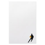 Silhouette Dribble Custom Stationery