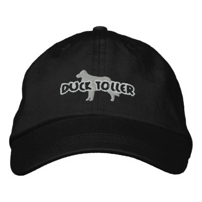 Silhouette Duck Toller Embroidered Hat Silhouette Duck Toller Embroidered Hat