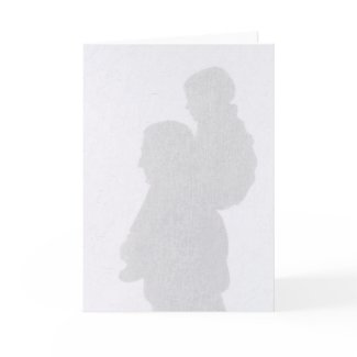 Silhouette Father's Day Card card