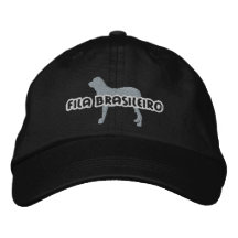 Silhouette Fila Brasileiro Embroidered Hat