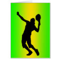 silhouette green serve card by iluvsrk silhouette green serve card