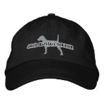 Silhouette Jack Russell Terrier Embroidered Hat embroidered hats