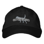 Silhouette Llewellin Setter Embroidered Hat embroidered hats
