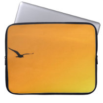 Silhouette of a Bird Laptop Sleeve 15"