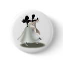 Silhouette of a Dancing Couple buttons by White_Wedding Silhouette of a Dancing Couple buttons