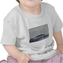 Silhouette Of A Frigate Tshirts