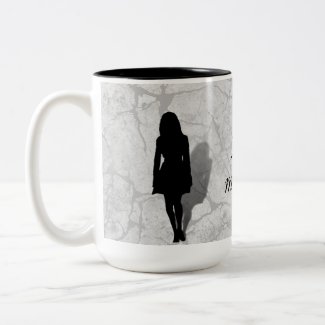 Silhouette of a Woman mug