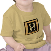 Silhouette of Boy Reading T Shirt