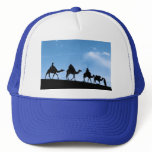 Silhouette of Camel Caravan Trucker Hat