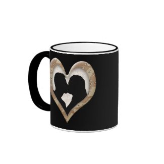 Silhouette of Couple Kissing (Camoflauge) mug