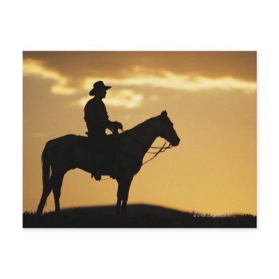 cowboy sundown