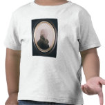 Silhouette of Major Lewis Painted on Convex t-shirts