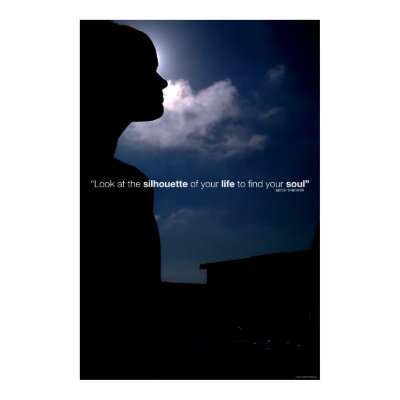 Silhouette Poster by mitchthrower