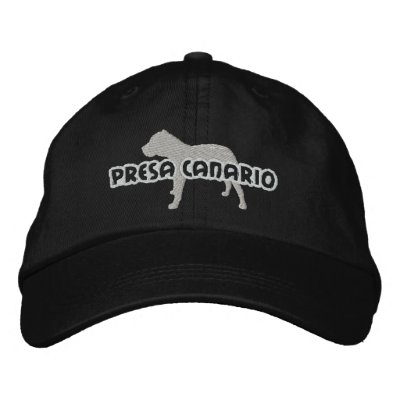 Silhouette Presa Canario Embroidered Hat Silhouette Presa Canario Embroidered Hat
