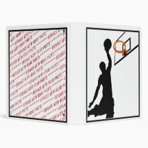 Silhouette Slam Dunk 3 Ring Binder