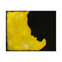 Silhouette: Yellow posters