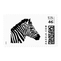 Silhouette Zebra Stamp