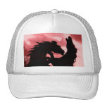 Silhouetted Stallion Design Baseball Hat