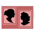 Silhouettes 4 cards by CreativelyCME Silhouettes 4 cards