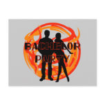 Silhouettes Bachelor Party Tshirts and Gifts Postcard
