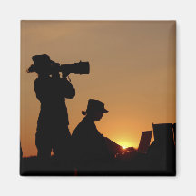 Silhouettes Magnets