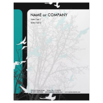 silhouscreen birds letterhead