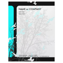 silhouscreen birds letterhead
