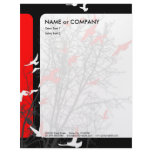 silhouscreen birds letterhead