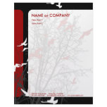 silhouscreen birds letterhead