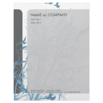 silhouscreen birds letterhead