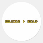 Silicon > Gold Stickers