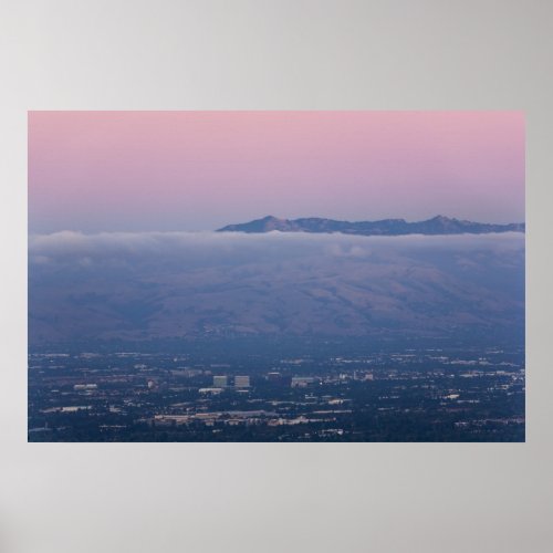 Silicon Valley at Dusk Print