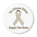 Silicone Ribbon Support Fake Boobs magnets