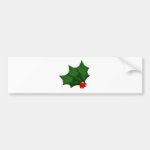 Silk contour holly bumper sticker Silk contour holly bumper sticker