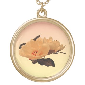 Silk Flowers Pendant