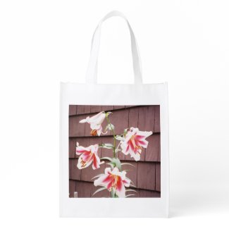 Silk Road Lily Reusable Grocery Bag
