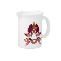 Silk tissue bouquet drink pitchers