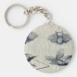 Silk worm Ukiyo-e. Key Chains