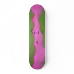silkchiffon-pinkLime, Shred it up - Customized Skate Board Deck