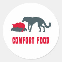 Silken Windhound Round Sticker