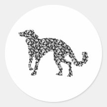 Silken Windhound Sticker