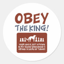 Silken Windhound Sticker