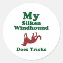 Silken Windhound Sticker